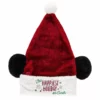 Disney Christmas Hat - Mickey Mouse Santa Ear Hat - Light Up