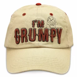Disney Hat - Baseball Cap - Grumpy - I'm Grumpy Because You're Dopey