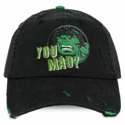 Disney Hat - Baseball Cap - Hulk - You Mad? - Youth