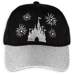 Disney Hat - Baseball Cap - Cinderella Castle With Fireworks