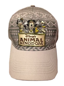 Disney Hat - Baseball Cap - Animal Kingdom - Safari Mickey & Friends
