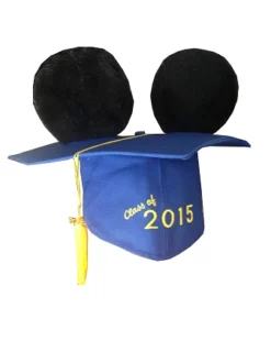 Disney Hat - Ears Graduation Cap - Class Of 2015 - Mortarboard