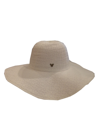 Disney Sun Hat For Women - Mickey Mouse Icon - White Lace 1 Disney Sun Hat For Women - Mickey Mouse Icon - White Lace
