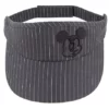 Disney Sun Visor Hat - Mickey Mouse Pinstripe