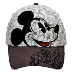 Disney Hat - Baseball Cap - Sketch Mickey Mouse