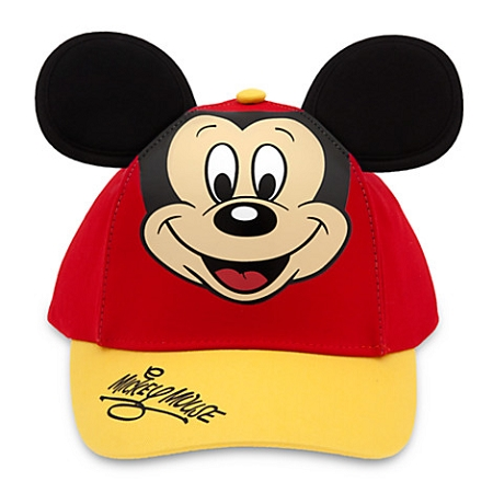 Disney Hat - Baseball Cap - Mickey Mouse - Red/Gold 1 Disney Hat - Baseball Cap - Mickey Mouse - Red/Gold
