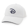 Disney Hat - Baseball Cap - Disney Logo Sport Cap - White