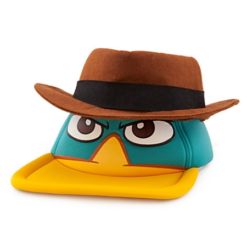 Disney Hat - Foam Cap - Phineas And Ferb - Perry