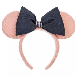 Disney Ears Headband - Minnie Mouse - Denim And Corduroy