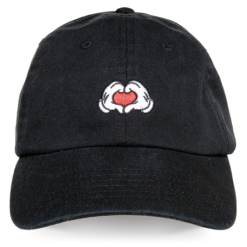 Disney Hat - Baseball Cap - Mickey Mouse Heart Hands