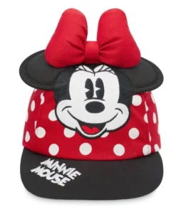 Disney Hat - Baseball Cap - Minnie Polka Dot - Youth