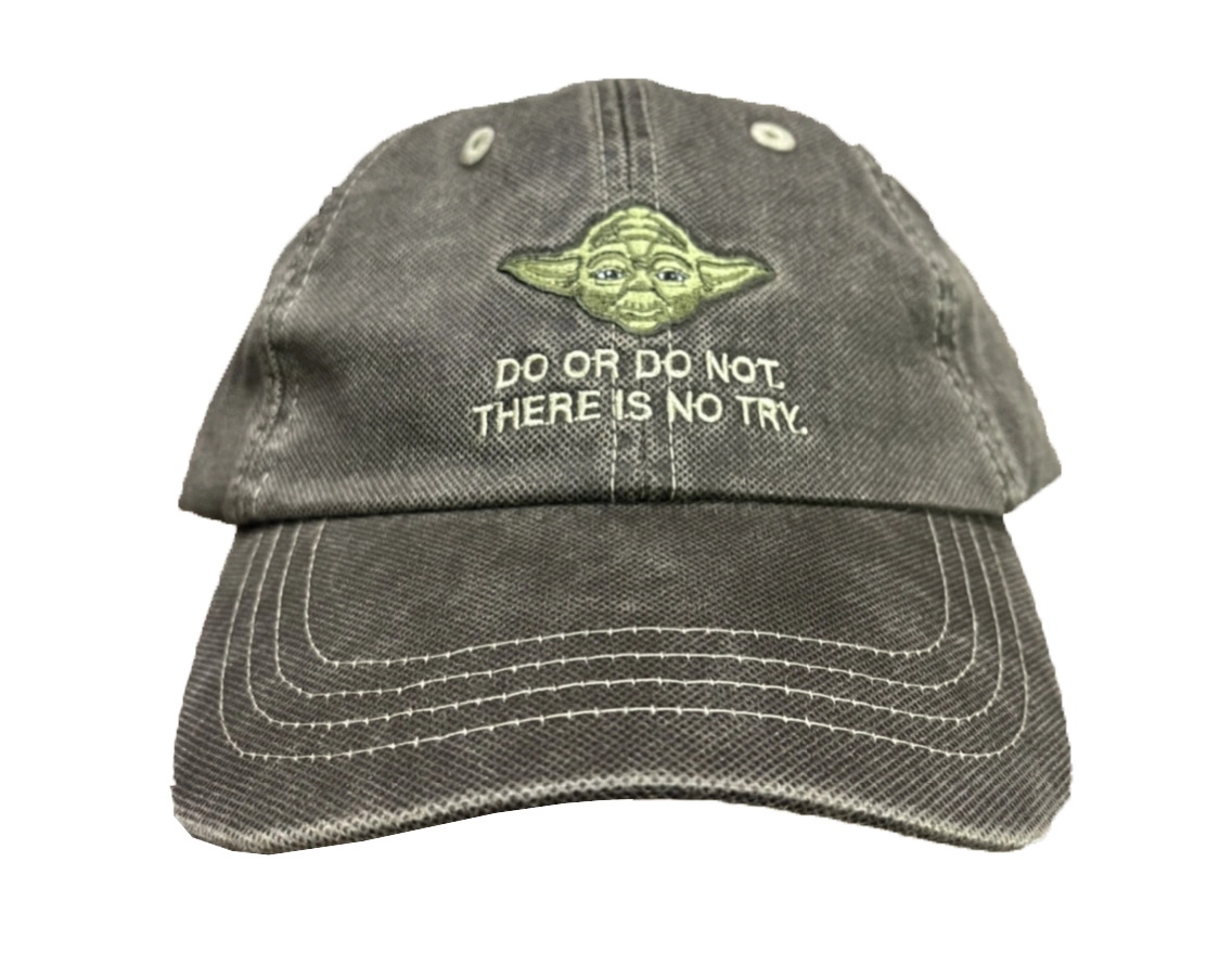 Disney Hat - Baseball Cap - Yoda - Do Or Do Not 1 Disney Hat - Baseball Cap - Yoda - Do Or Do Not