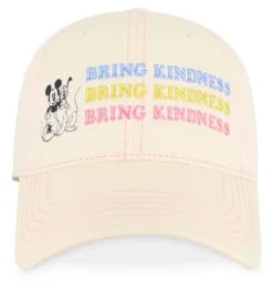Disney Hat - Baseball Cap - Mickey & Pluto - Bring Kindness