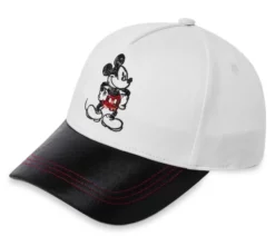 Disney Hat - Baseball Cap - Mickey Mouse Sequined - Black & White