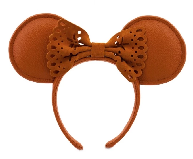 Disney Ears Headband - Minnie Mouse Faux Leather 1 Disney Ears Headband - Minnie Mouse Faux Leather