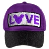 Disney Hat - Baseball Cap - Mickey Mouse LOVE - Purple