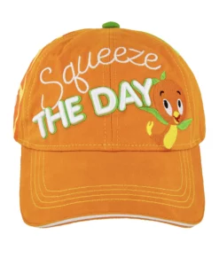 Disney Hat - Baseball Cap - Orange Bird - Squeeze The Day