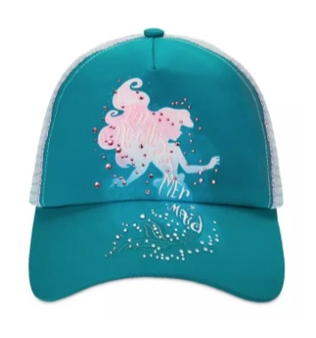 Disney Hat - Baseball Cap - Ariel - I'm Really A Mermaid 1 Disney Hat - Baseball Cap - Ariel - I'm Really A Mermaid