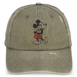 Disney Hat - Baseball Cap - Classic Mickey Mouse - Distressed