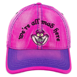 Disney Hat - Baseball Cap - Cheshire Cat - We're All Mad Here