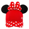 Disney Hat - Baseball Cap - Minnie Mouse With Ears - Red - Youth