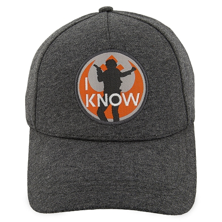 Disney Hat - Baseball Cap - Han Solo - I Know 1 Disney Hat - Baseball Cap - Han Solo - I Know