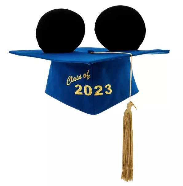 Disney Hat - Mickey Ears Graduation Cap - Class Of 2023 - Mortarboard 1 Disney Hat - Mickey Ears Graduation Cap - Class Of 2023 - Mortarboard