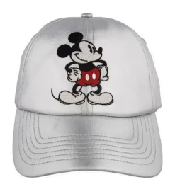 Disney Hat - Baseball Cap - Mickey Bling - Silver