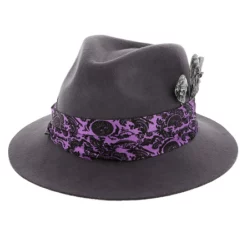 Disney Hat - Fedora Hat - Haunted Mansion - Ghost Pins