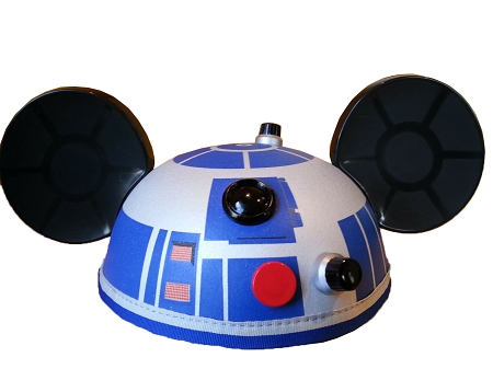 Disney Hat - Ears Hat - R2-D2 Star Wars - Mickey Mouse 1 Disney Hat - Ears Hat - R2-D2 Star Wars - Mickey Mouse