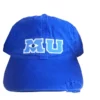 Disney Hat - Baseball Cap - Monsters University - MU - Blue