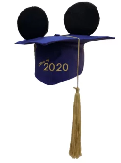 Disney Hat - Mickey Ears Graduation Cap - Class Of 2020 - Mortarboard