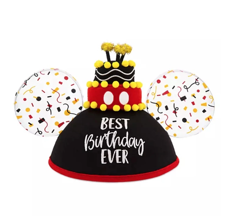 Disney Hat - Ears Hat - Mickey Mouse - Best Birthday Ever 1 Disney Hat - Ears Hat - Mickey Mouse - Best Birthday Ever