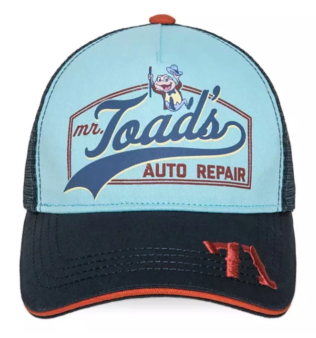Disney Hat - Baseball Cap - Mr. Toads Auto Repair - Walt Disney World 1 Disney Hat - Baseball Cap - Mr. Toads Auto Repair - Walt Disney World