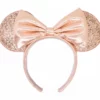 Disney Ears Headband - Minnie Mouse Glitter - Briar Rose Gold