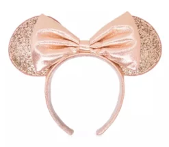Disney Ears Headband - Minnie Mouse Glitter - Briar Rose Gold