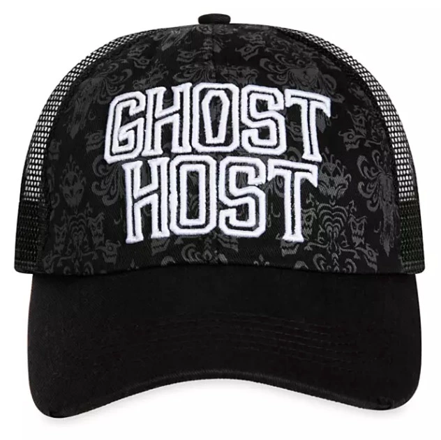 Disney Hat - Baseball Cap - Ghost Host - Haunted Mansion 1 Disney Hat - Baseball Cap - Ghost Host - Haunted Mansion
