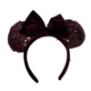Disney Ears Headband - Minnie Mouse - Velvet Burgundy
