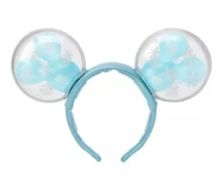 Disney Ears Headband - Mickey Mouse Snowflake Balloon - Light Up