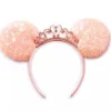 Disney Ears Headband - Minnie Mouse Princess - Coral