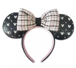 Disney Ears Headband - Minnie Mouse - Tweed & Pearl
