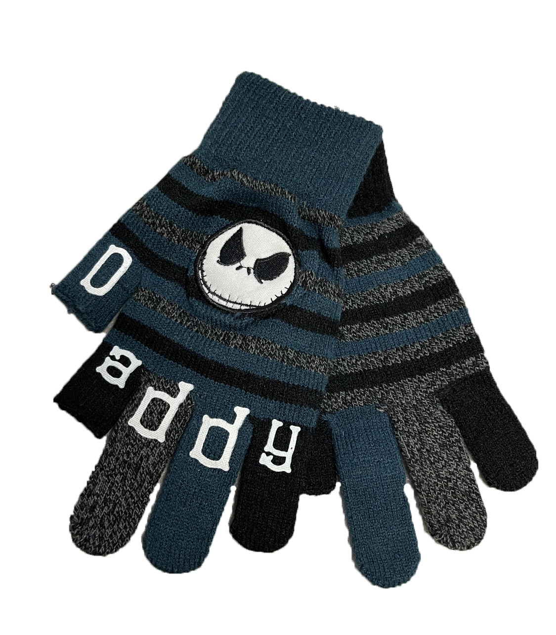 Disney Knit Gloves - Bone Daddy - Jack Skellington 1 Disney Knit Gloves - Bone Daddy - Jack Skellington