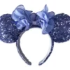 Disney Ears Headband - Minnie Mouse Sequined - Iris
