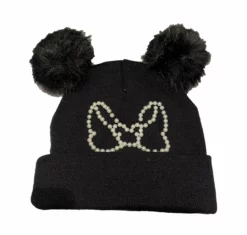 Disney Knit Hat - Minnie Pom Pom - Bow