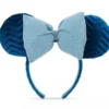 Disney Ears Headband - Minnie Mouse Quilted - Azul