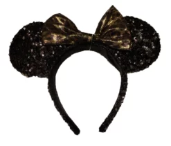 Disney Ears Headband - Minnie Mouse - Leopard Bow