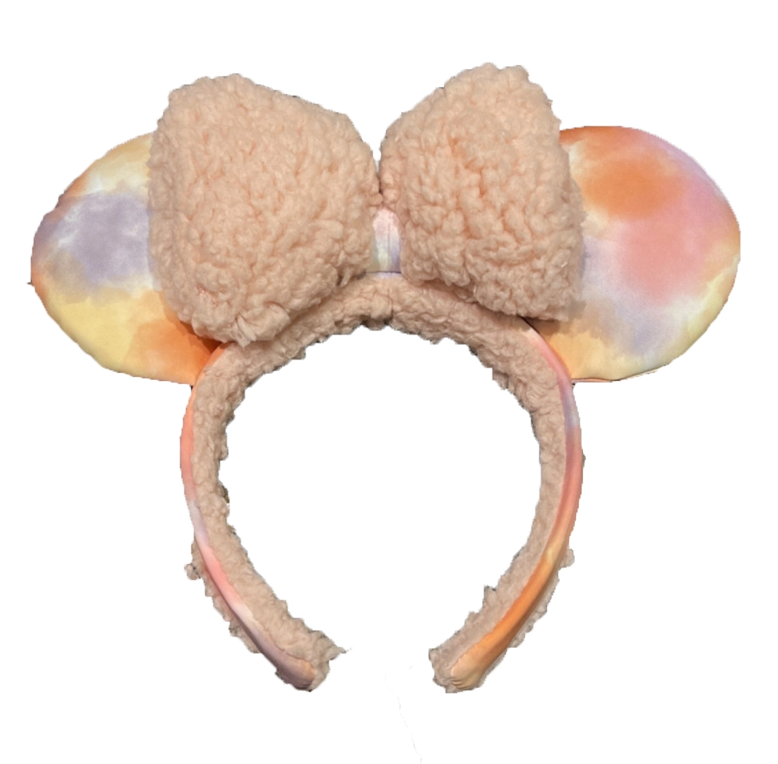 Disney Ears Headband - Minnie Mouse - Sherpa Tie Dye 1 Disney Ears Headband - Minnie Mouse - Sherpa Tie Dye