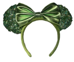 Disney Ears Headband - Minnie Mouse Sequined - Light Green