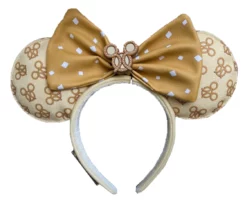 Disney Loungefly Ears Headband - Minnie Mouse Pretzel - Scented
