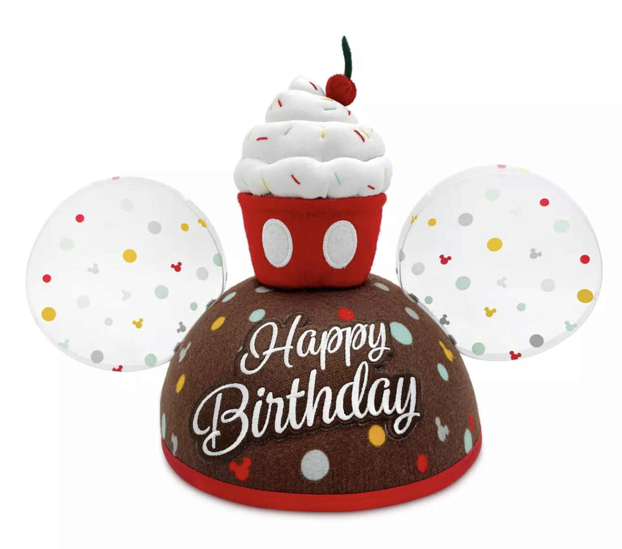 Disney Hat - Ears Hat - Mickey Mouse - Happy Birthday 1 Disney Hat - Ears Hat - Mickey Mouse - Happy Birthday